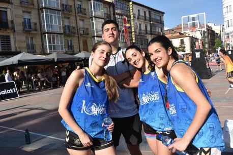 El 3x3 Basket Tour llena la plaza Mariano Granados de Soria