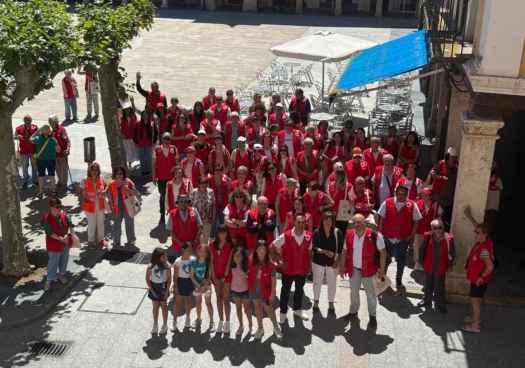 Cruz Roja reúne a sus voluntarios en El Burgo de Osma