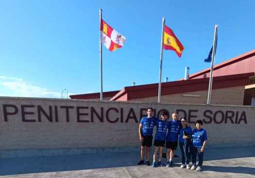 Jornada de difusión del tenis de mesa en el Centro Penitenciario de Soria
