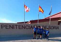 Jornada de difusión del tenis de mesa en el Centro Penitenciario de Soria