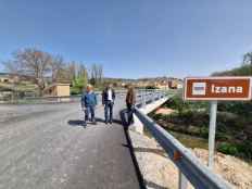 Diputación materializa mejora de carretera que comunica con Cuevas de Soria