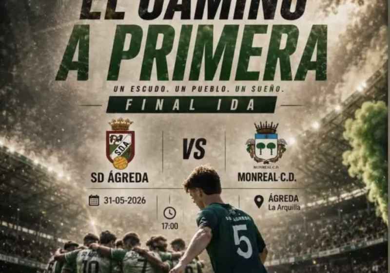 La S.D. Ágreda se juega ascenso a Primera Regional de Aragón frente al Monreal