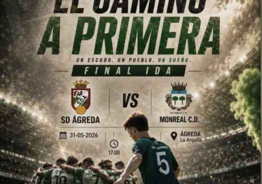 La S.D. Ágreda se juega ascenso a Primera Regional de Aragón frente al Monreal