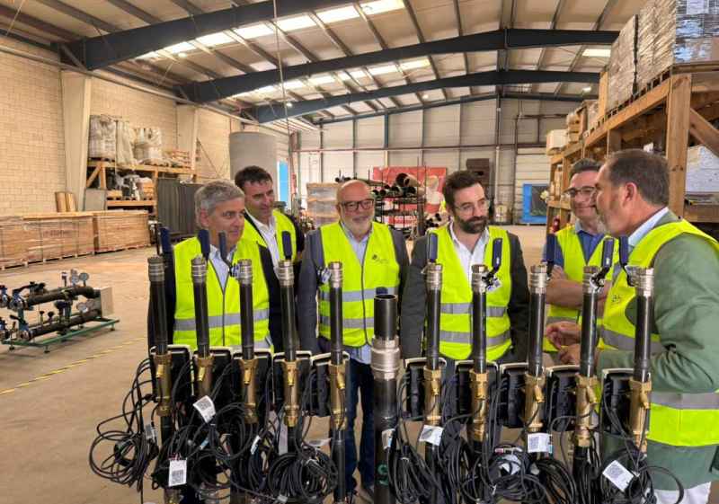 El secretario de Estado de Energía conoce en Soria proyectos industriales renovables de Rebi