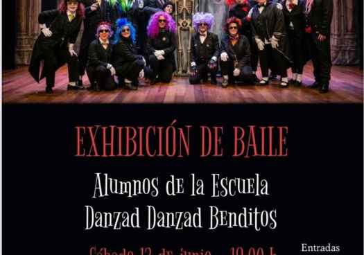 Exhibición solidaria de la Escuela Danzad Danzad Benditos a beneficio de ASPACE