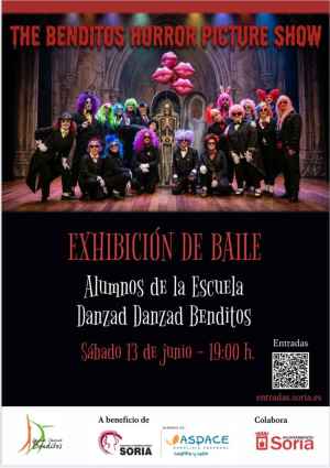 Exhibición solidaria de la Escuela Danzad Danzad Benditos a beneficio de ASPACE