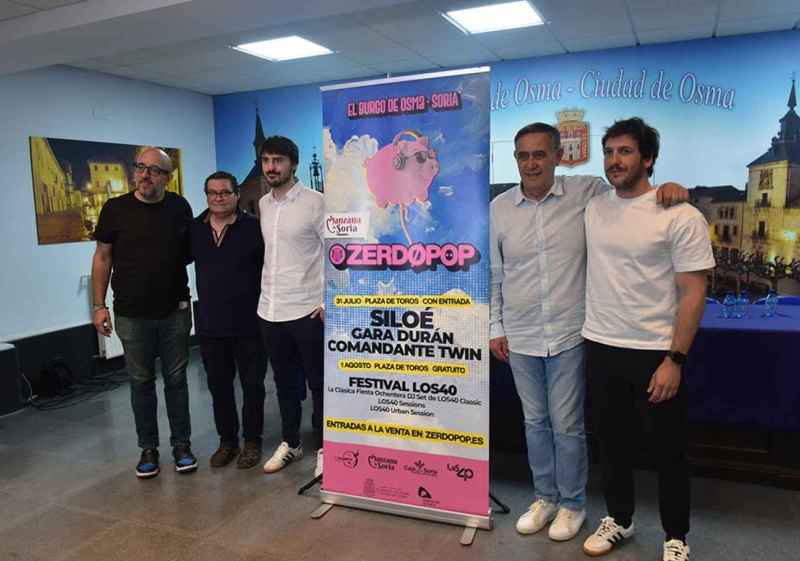 El Burgo de Osma presenta festival ZerdoPop, con Siloé, Gara Durán y Comandante Twin