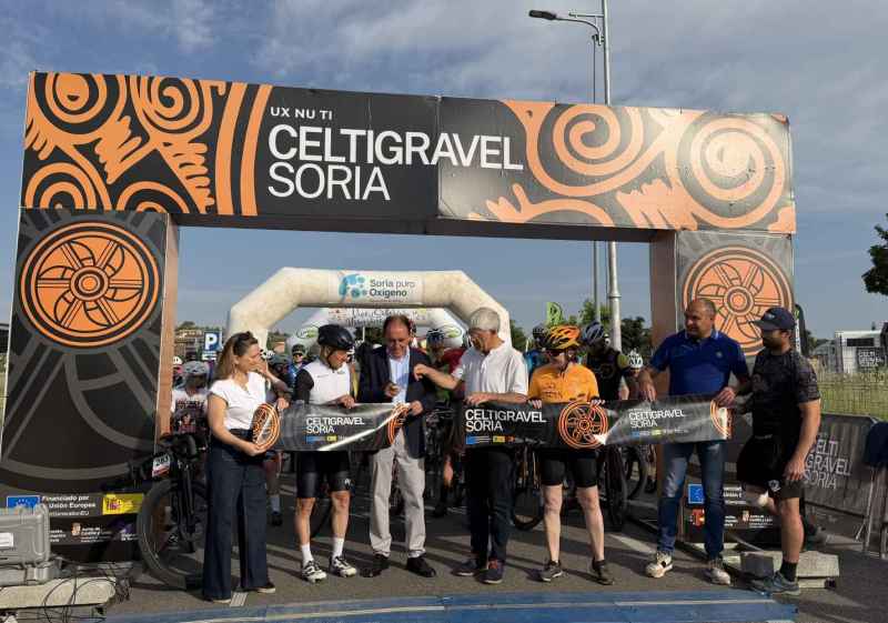 Casi 300 participantes estrenan Celtigravel Soria para impulsar cicloturismo 