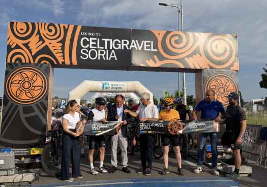Casi 300 participantes estrenan Celtigravel Soria para impulsar cicloturismo 