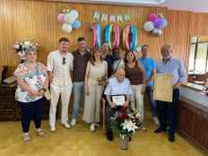 Almazán celebra el centenario de Santiago Antón, natural de Caltojar