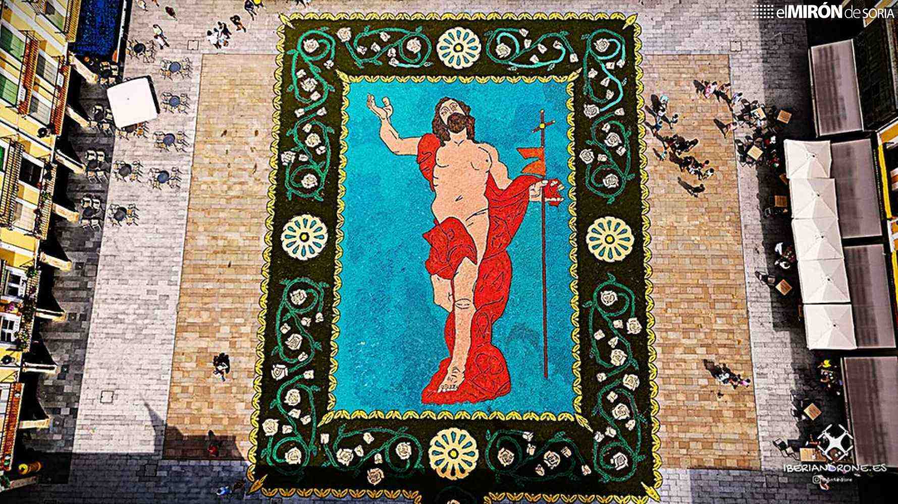 San Esteban de Gormaz y El Burgo de Osma se citan con sus alfombras florales