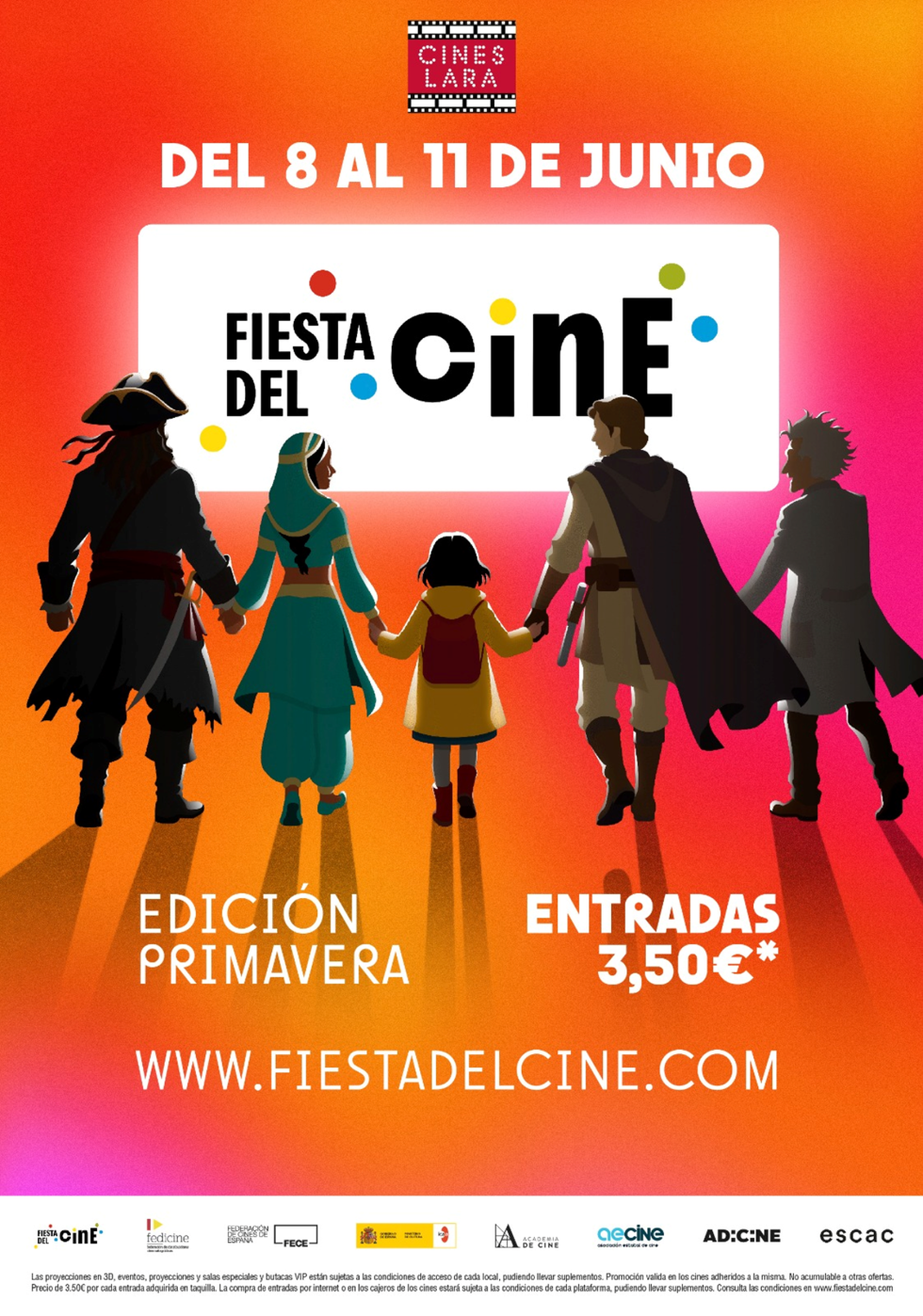 Cines Lara suma dos novedades a la Fiesta del Cine