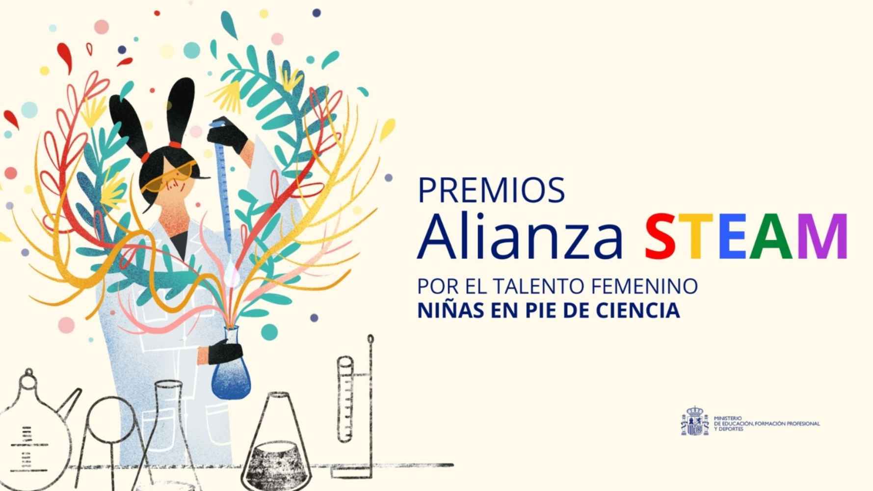El Gobierno convoca Premios STEAM para fomentar ciencia y tecnología entre niñas 