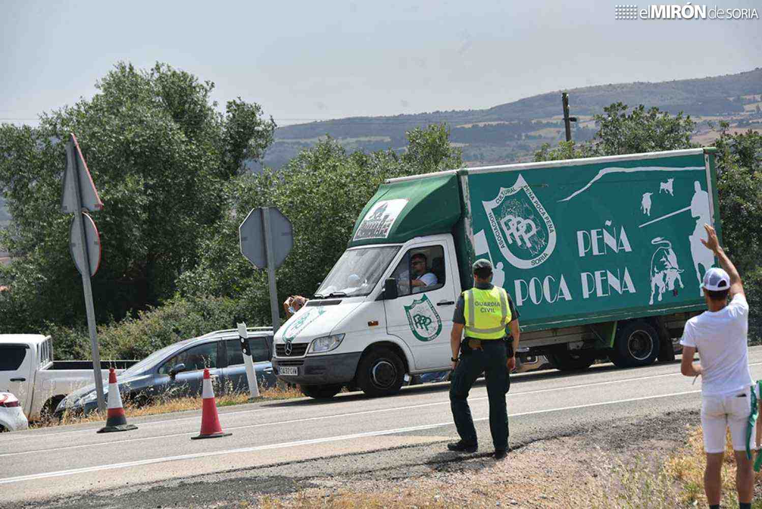La Guardia Civil formula 28 denuncias por incumplir reglamento de circulación en La Saca