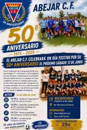 El Abejar C.F. celebrará el 13 de junio su 50 aniversario