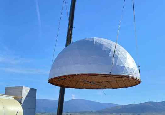 Formalizado contrato del sistema de proyección para planetario de Borobia 