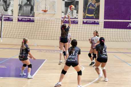 El Sporting Santo Domingo se estrena en Torneo Nacional Pequevoley de Astillero