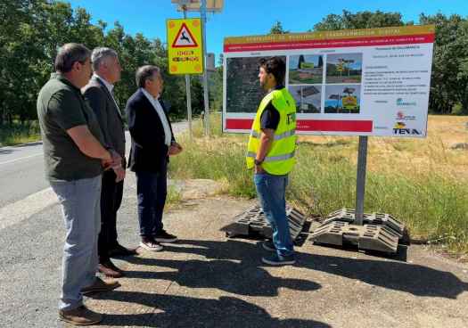 La Junta experimenta en Salamanca sistema para detectar fauna y prevenir accidentes
