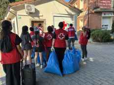 Cruz Roja Juventud impulsan laeconomía circular en Ágreda con campaña 