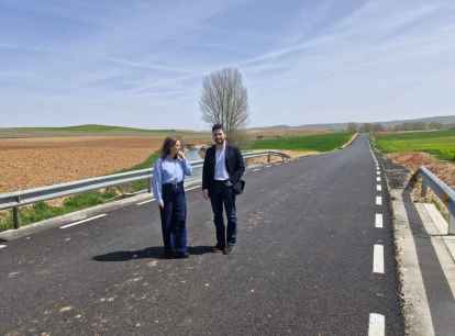 Diputación mejora carretera que comunica a Perdices por La Milana