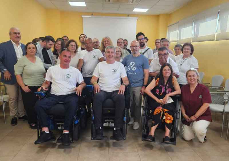 Travesía solidaria en silla de ruedas por Castilla y León
