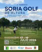 Inscripciones abiertas para segunda edición del Torneo Soria Golf de Altura