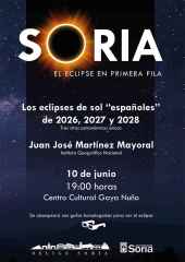 Charla divulgativa en Soria sobre los eclipses solares de 2026, 2027 y 2028