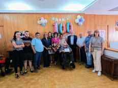 Jesús Caballero, de Romanillos de Medinaceli, celebra en Almazán su centenario