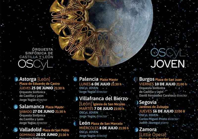  OSCyL y la OSCyL Joven llevan la música por toda la Comunidad 