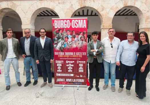 El Burgo de Osma presenta su cartel taurino para la feria de San Roque y la Virgen del Espino