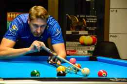 Javi Del Santo compite en cuatro modalidades del Campeonato de España de Pool en Sevilla