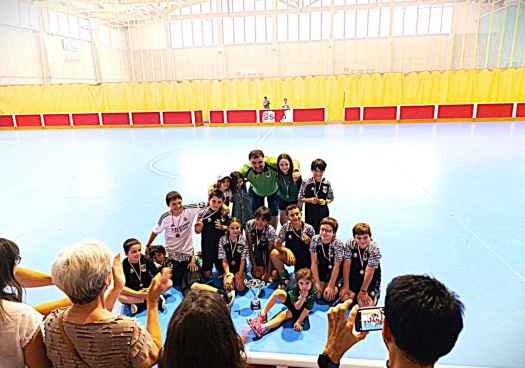 Los benjamines del Laguna Negra de hockey sobre patines, campeones autonómicos 