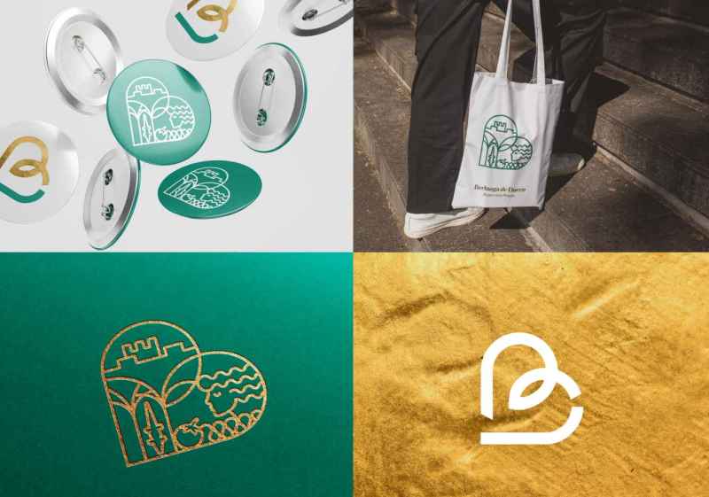 El proyecto “Berlanga-Renace”, de EstudioAyllón, premiado como mejor diseño de marca gráfica 