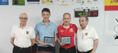 Carlos Cortés revalida liderato regional de billar tras ganar, con remontada, en Astorga 