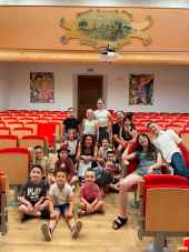 Los niños de Navaleno participan en taller de teatro 
