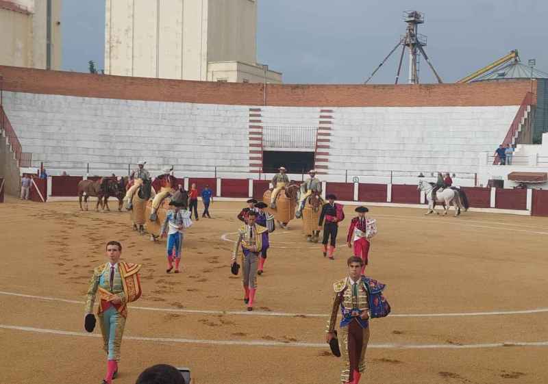 Oreja para Herrero en una agradable novillada en Almazán 