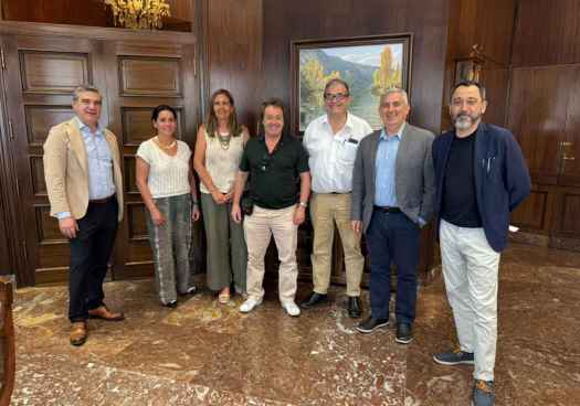 Ayuntamiento y Cámara quieren impulsar Valcorba como enclave logístico estratégico