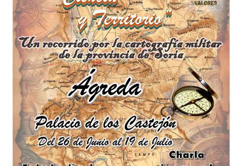 Ágreda expone recorrido por cartografía militar de la provincia de Soria