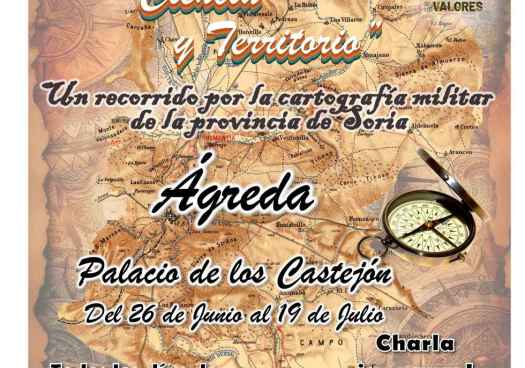 Ágreda expone recorrido por cartografía militar de la provincia de Soria