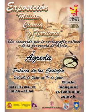 Ágreda expone recorrido por cartografía militar de la provincia de Soria