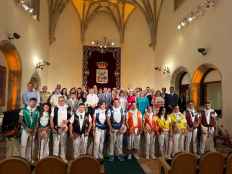 La Diputación de Soria rinde homenaje a jurados y peñas de las fiestas de San Juan