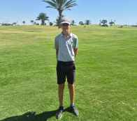 Enzo Jiménez afronta reto del Campeonato de España Infantil de golf en Murcia