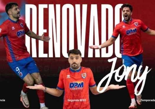 El Numancia renueva al delantero Jony, su 