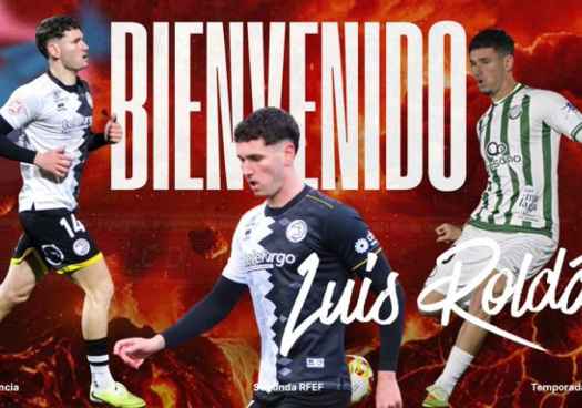 Luis Roldán, segundo fichaje del Numancia para temporada 2026-27