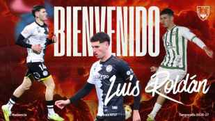 Luis Roldán, segundo fichaje del Numancia para temporada 2026-27