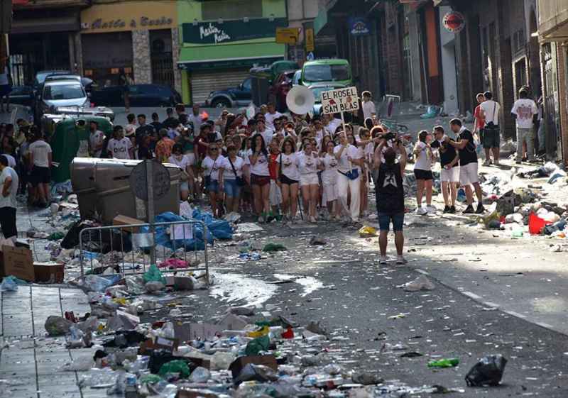 El amanecer más sucio de Soria y las fiestas de San Juan