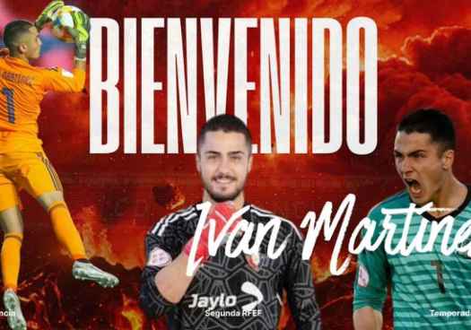 El guardameta agredeño Iván Martínez ficha por el C.D. Numancia