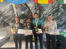 Javier del Santo, subcampeón de España Senior de Bola 8