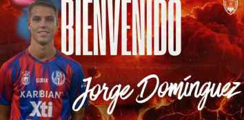 El extremo navarro Jorge Domínguez, nuevo fichaje del Numancia