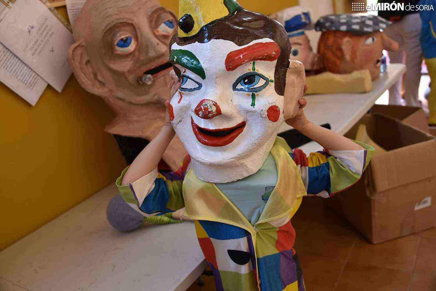 Programa para las fiestas del barrio de Santa Bárbara, en Soria